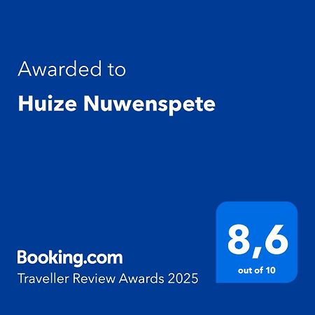 Вилла Huize Nuwenspete Нюнспет Экстерьер фото